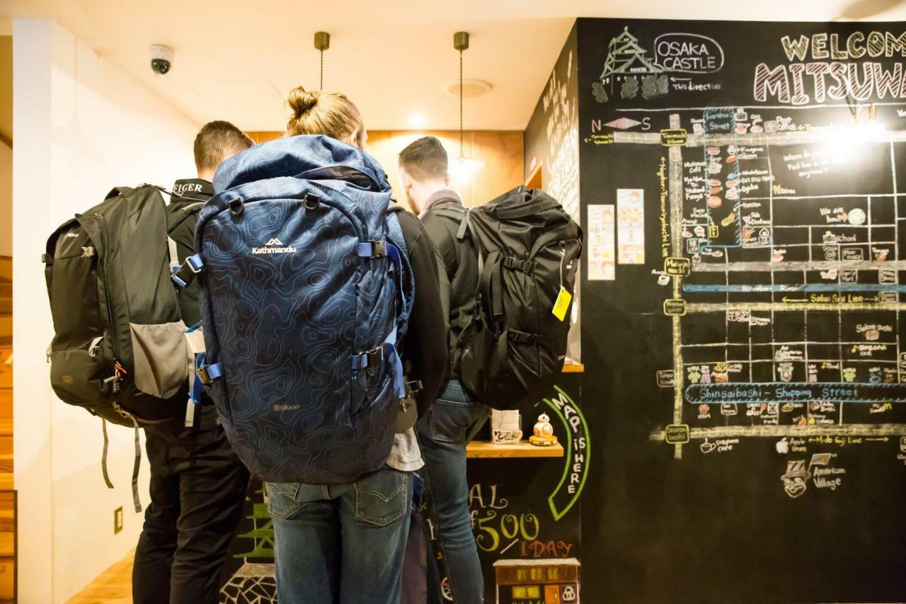 Hostel Mitsuwaya Osaka Ngoại thất bức ảnh